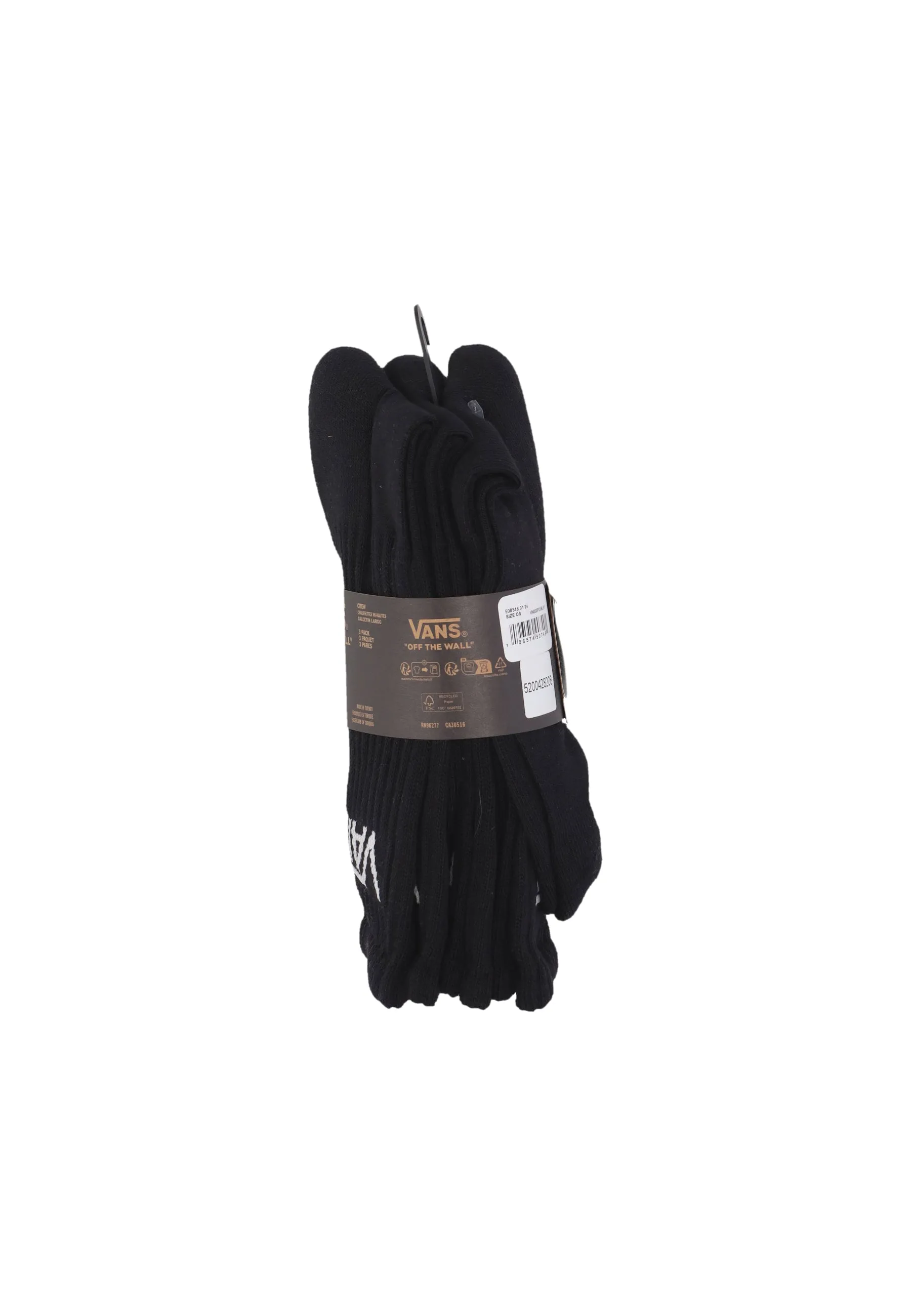 Calza Media Uomo Classic Crew Rox Socks Black