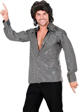 Camicia da uomo anni '70 febbre da discoteca