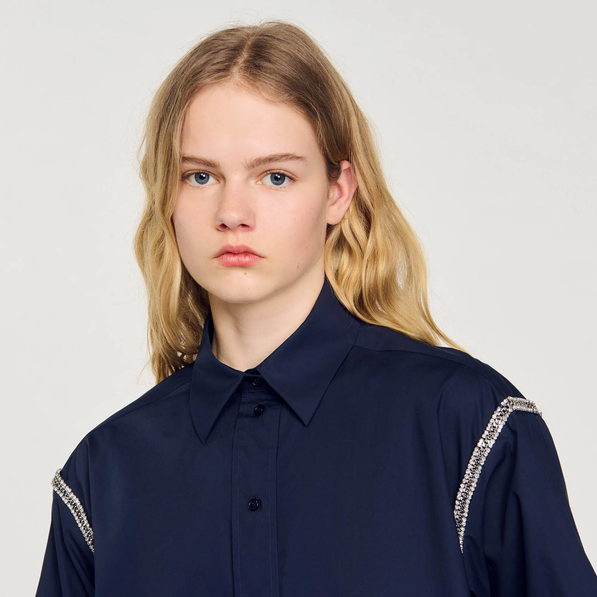 Camicia glitterata