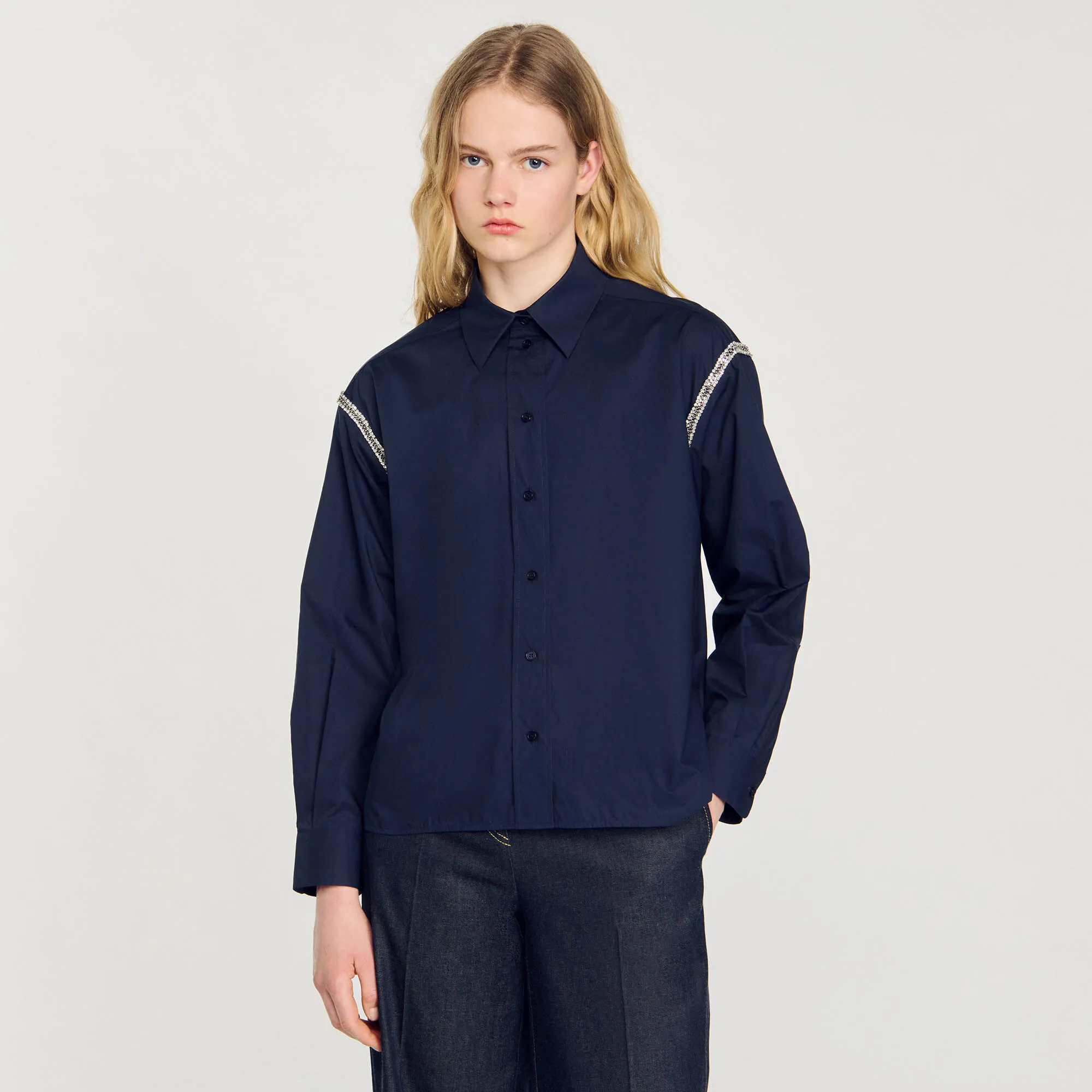 Camicia glitterata