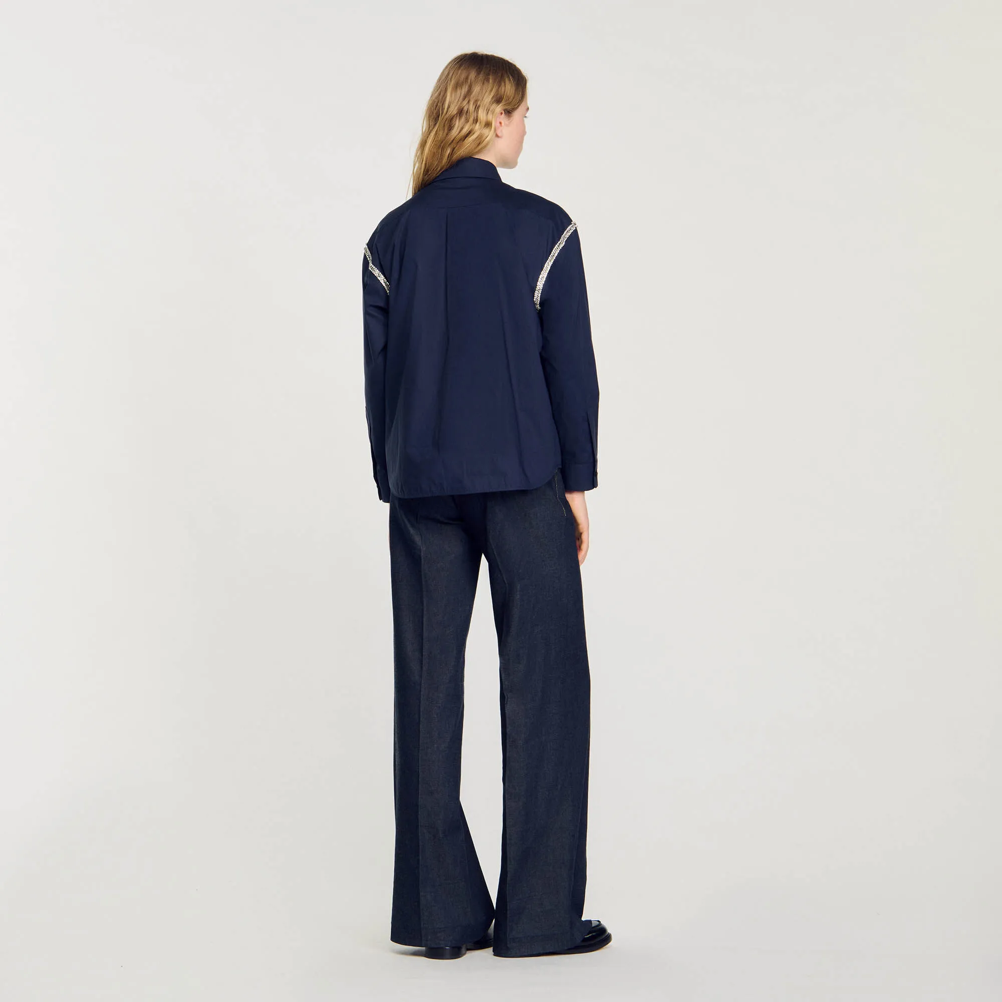 Camicia glitterata