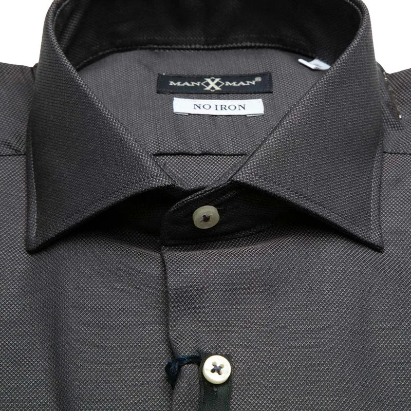 Camicia grigia Rode No Iron 