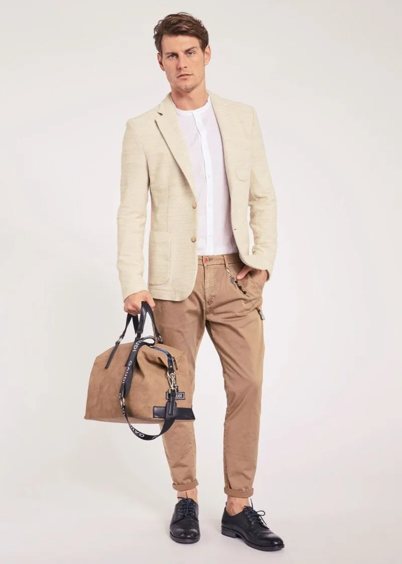 Camicia in cotone con pinces