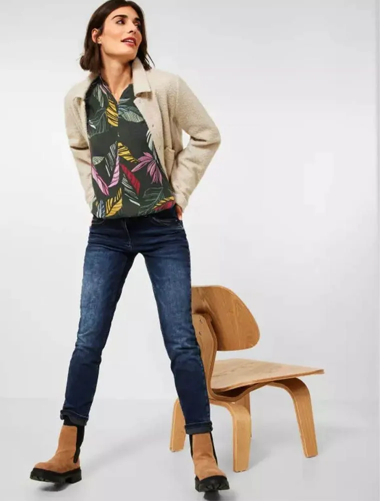 Camicia Manica Lunga Cecil - Verde