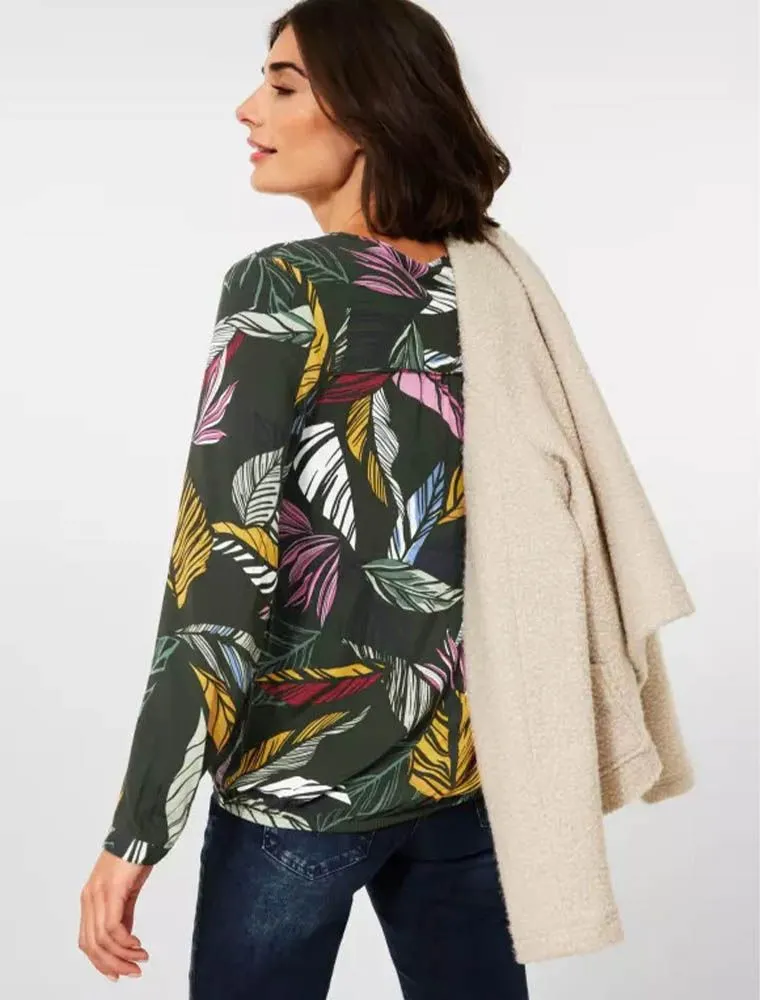 Camicia Manica Lunga Cecil - Verde