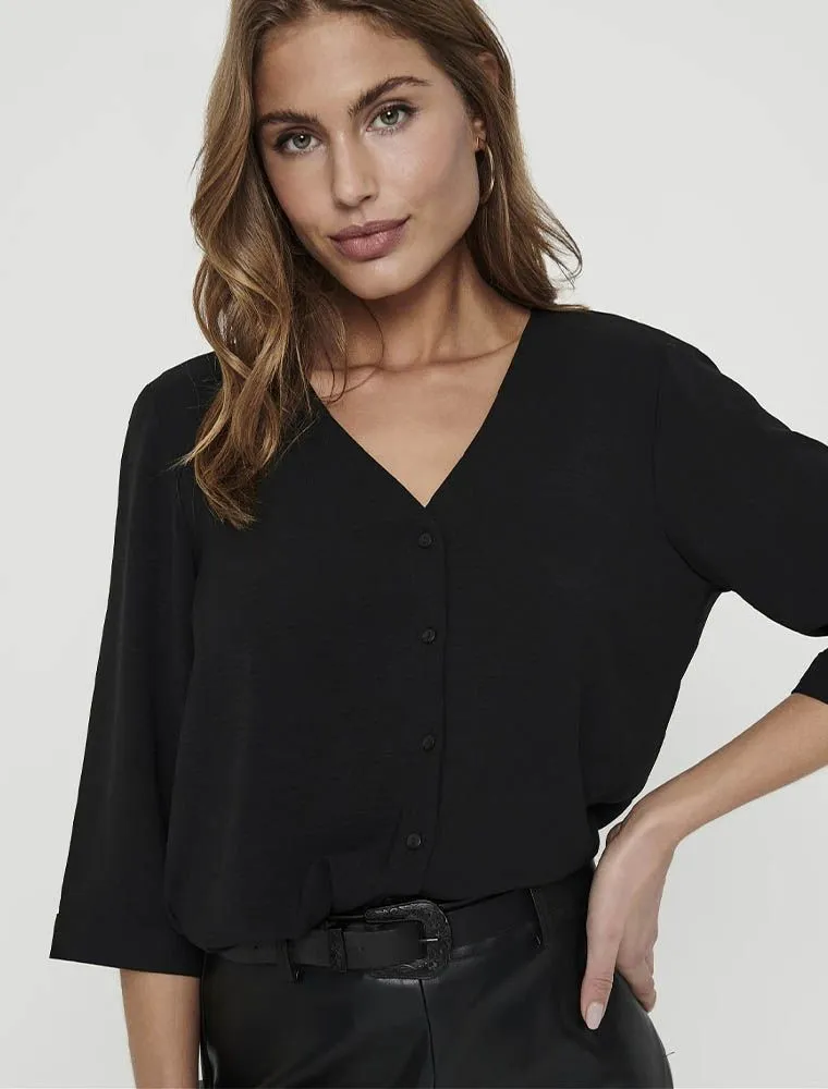 Camicia Manica Lunga Giovane Jdy - Black