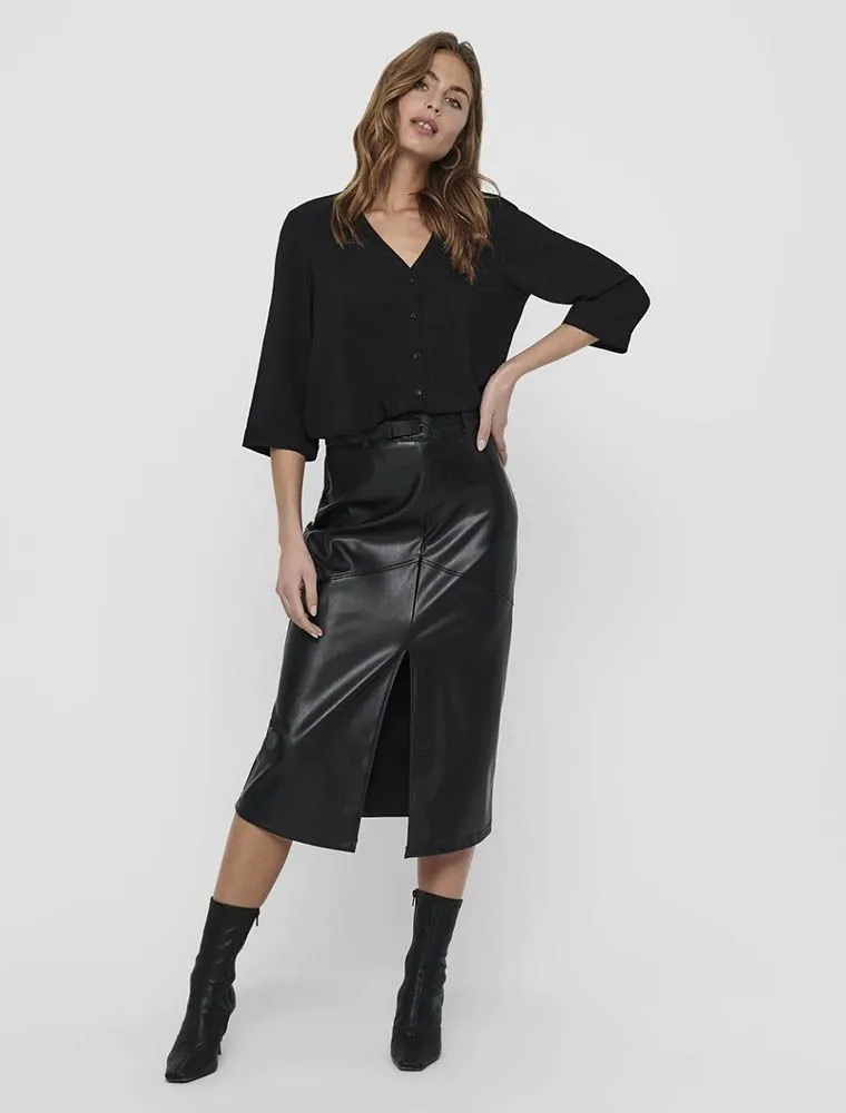 Camicia Manica Lunga Giovane Jdy - Black