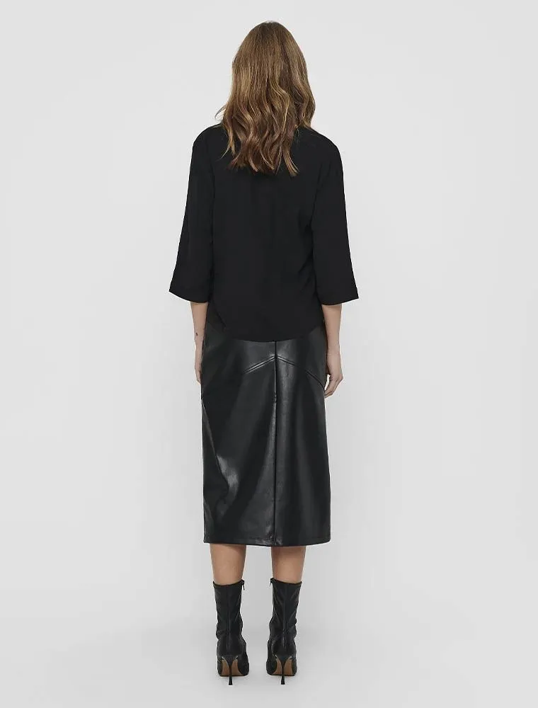 Camicia Manica Lunga Giovane Jdy - Black