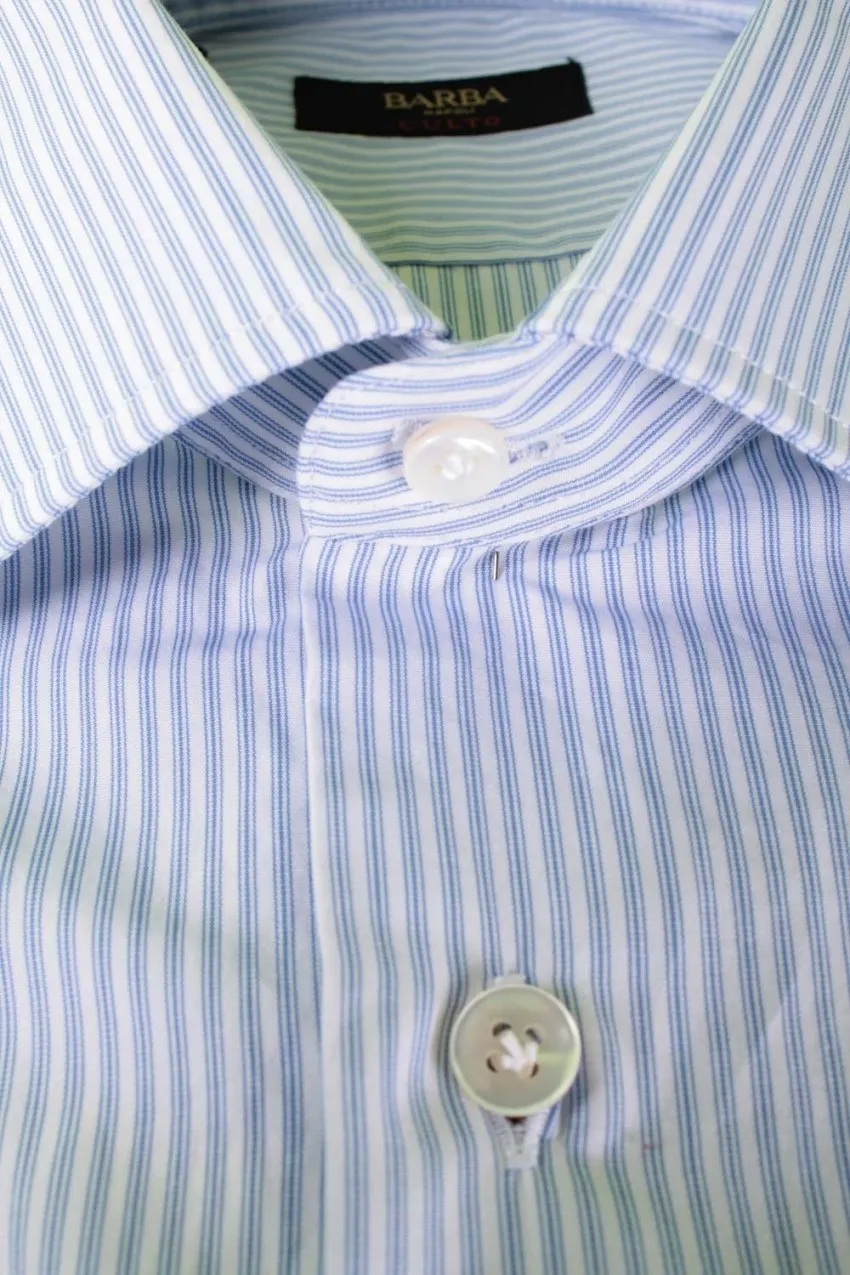 Camicia Uomo Barba Napoli Blue