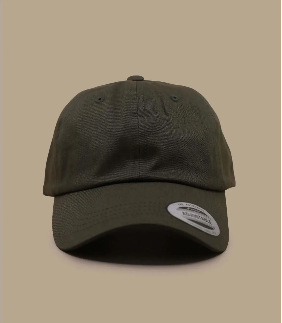 Cappello Dad hat      Distressed Cap verde olivaCappellino Dad hat, Distressed Cap verde oliva     