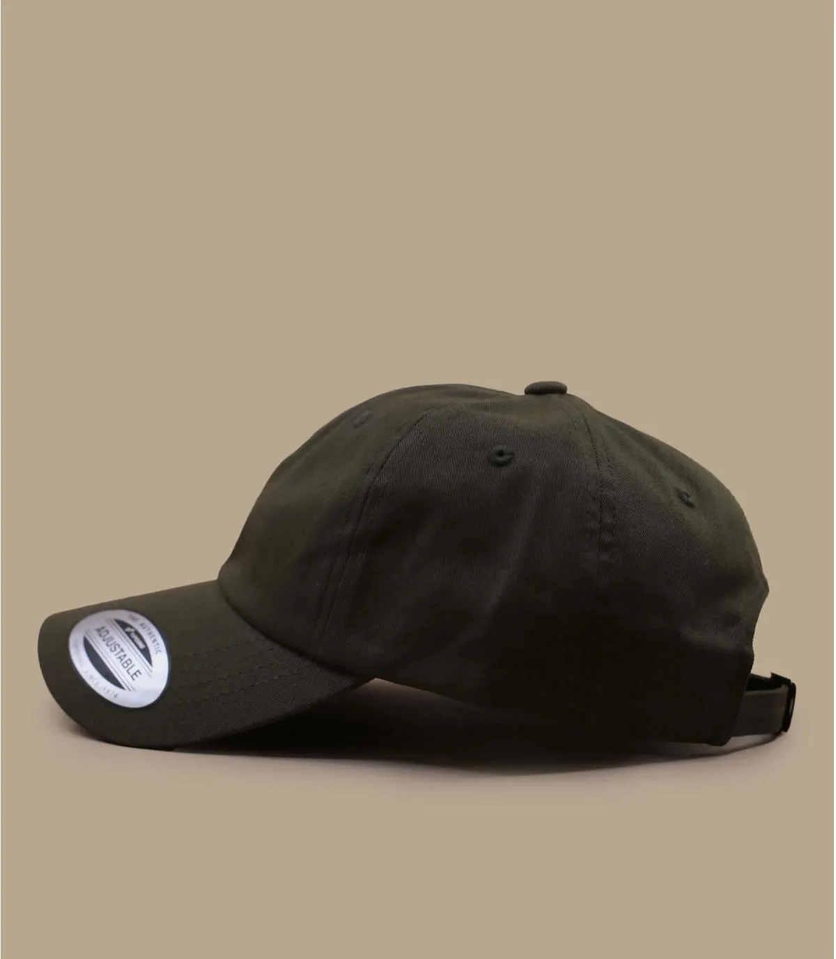 Cappello Dad hat      Distressed Cap verde olivaCappellino Dad hat, Distressed Cap verde oliva     