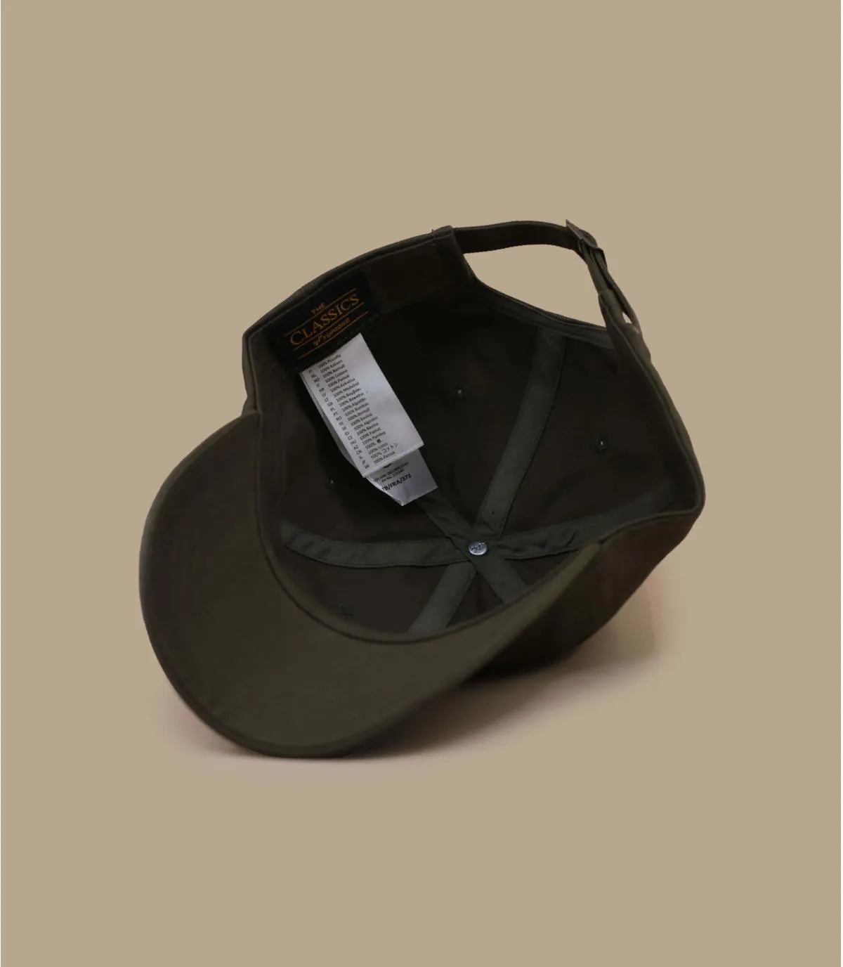 Cappello Dad hat      Distressed Cap verde olivaCappellino Dad hat, Distressed Cap verde oliva     