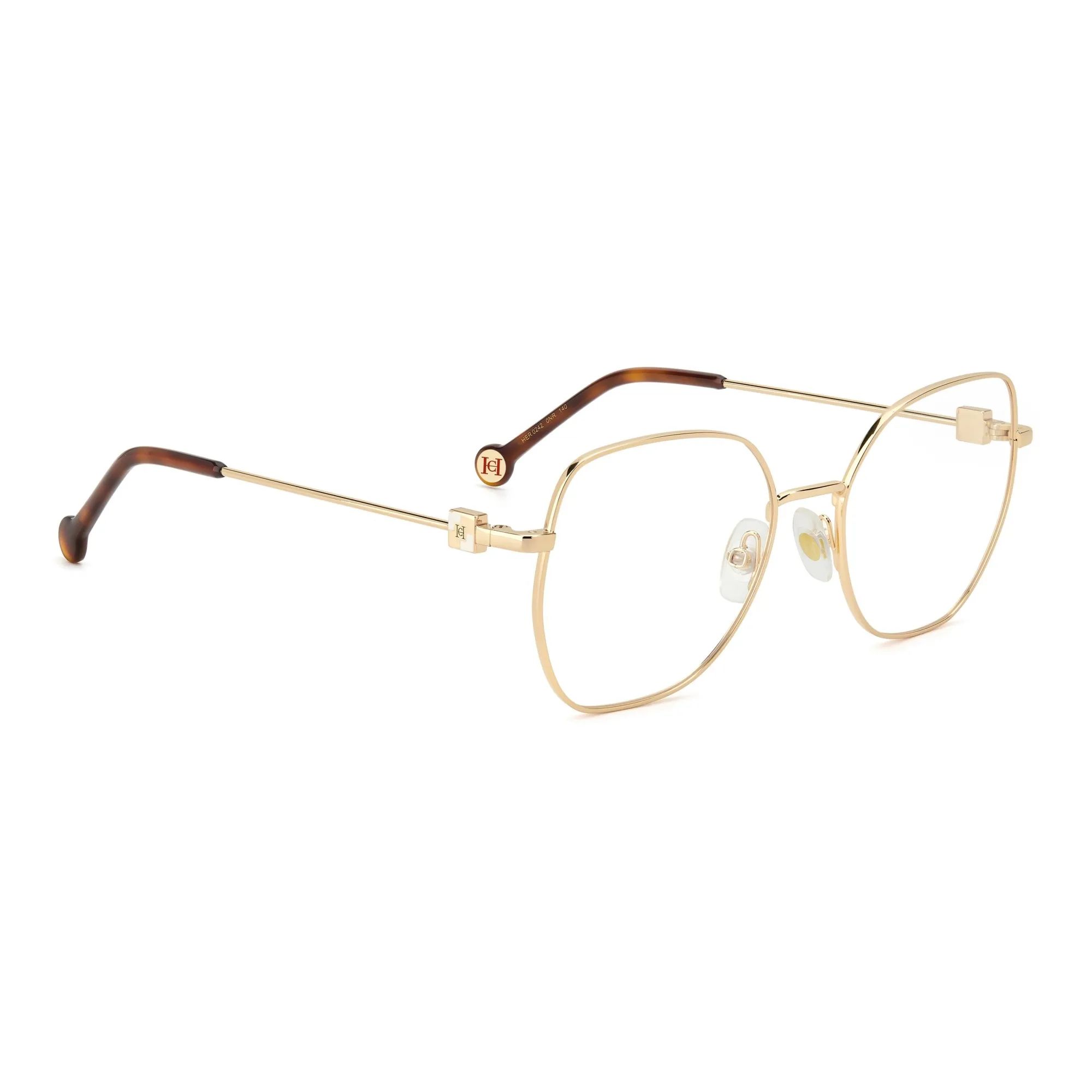   Carolina Herrera HER 0242 - 0NR Avana Marrone Dorato | Occhiale Da Vista Donna 