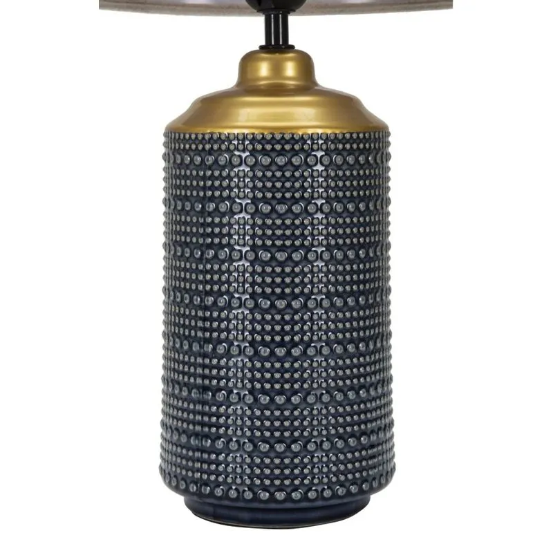 Charme 1921 Lampada da tavolo point dark in ceramica cm ø 28x47