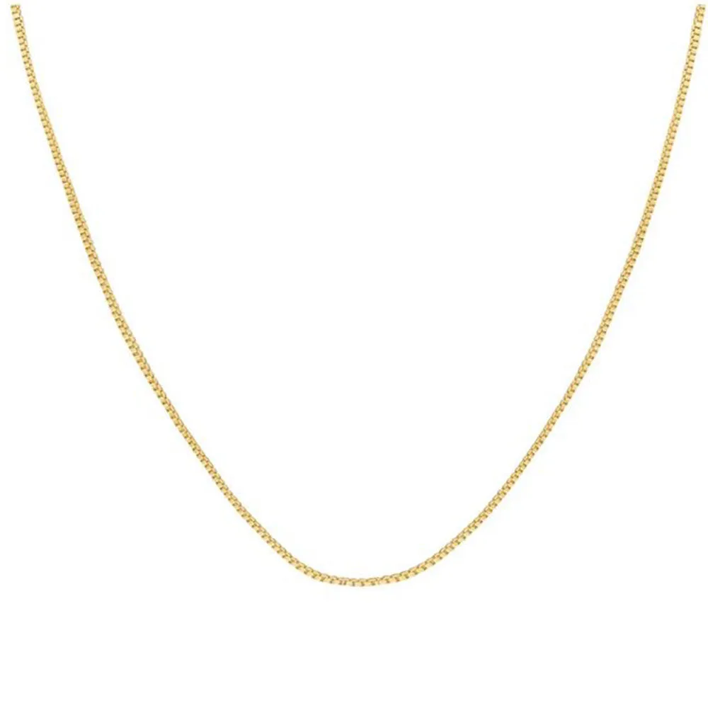 Collana in Oro Giallo 1 g con Maglia Veneziana