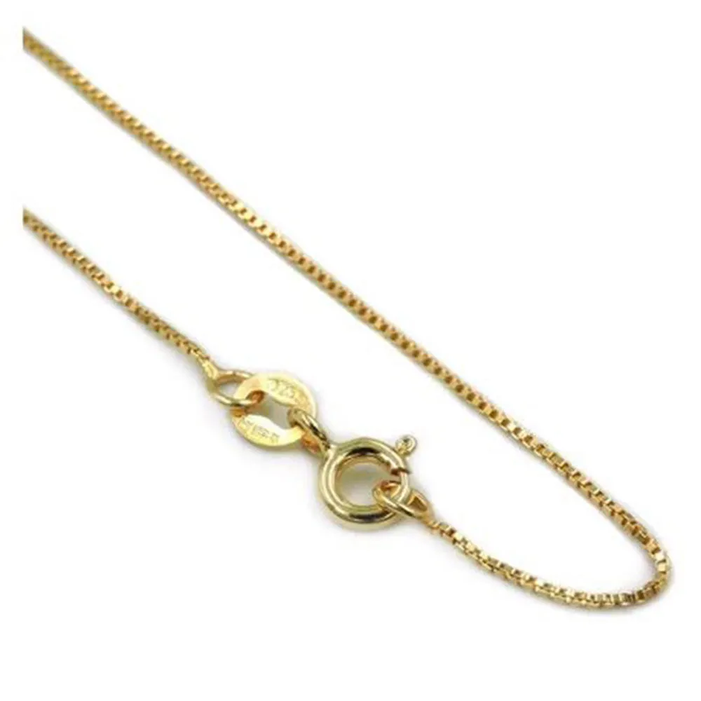 Collana in Oro Giallo 1 g con Maglia Veneziana