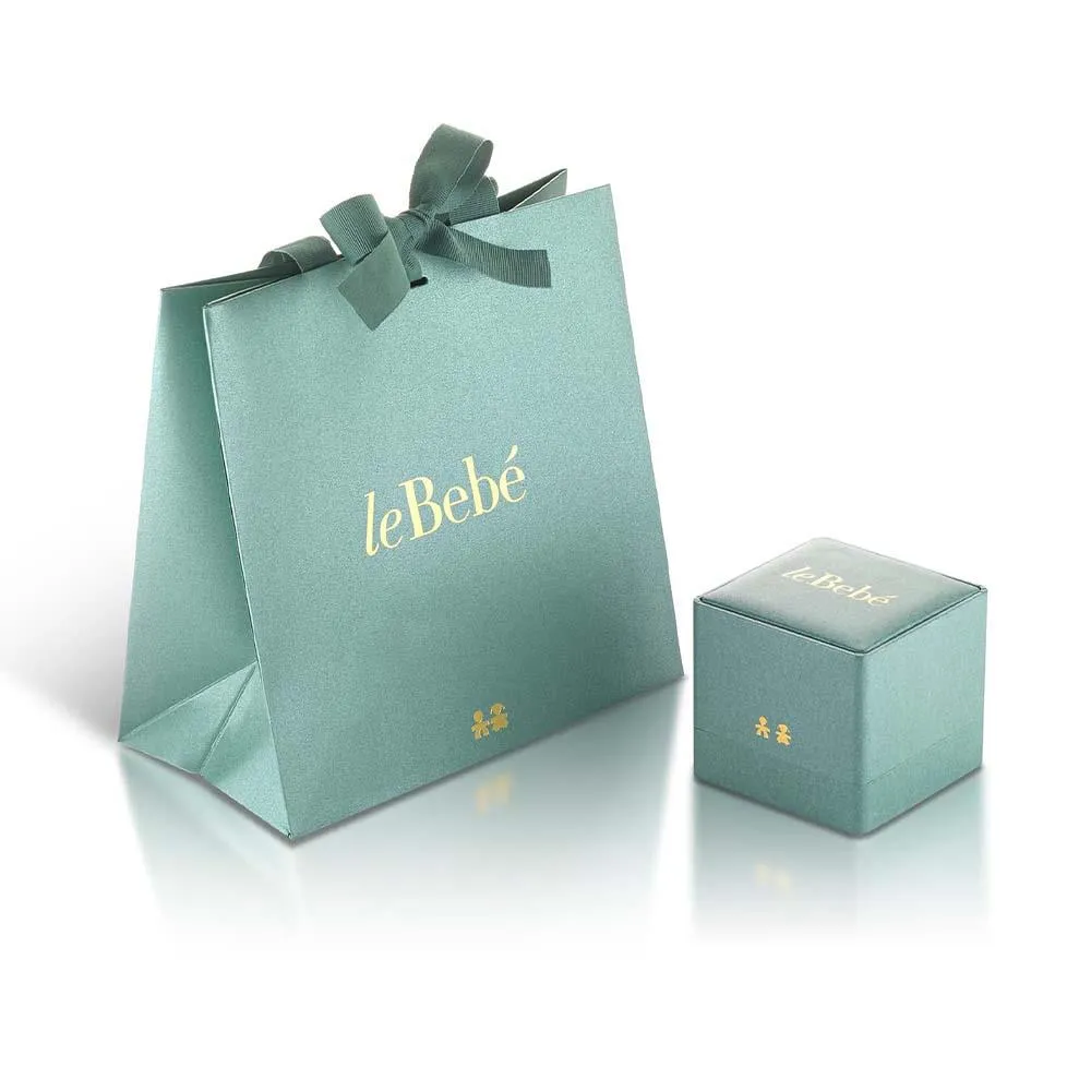 Collana LeBebe LBB918 sagoma bimbo oro giallo 18kt