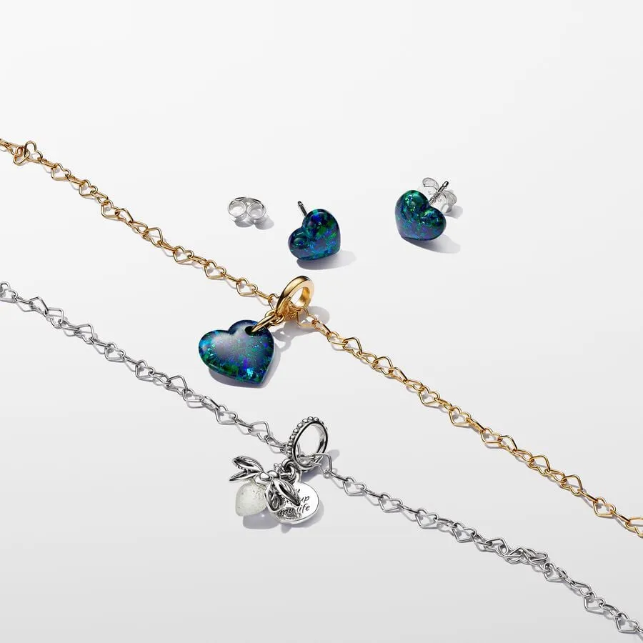 Collana Pandora Collana Catena di Cuori 393334C00-45