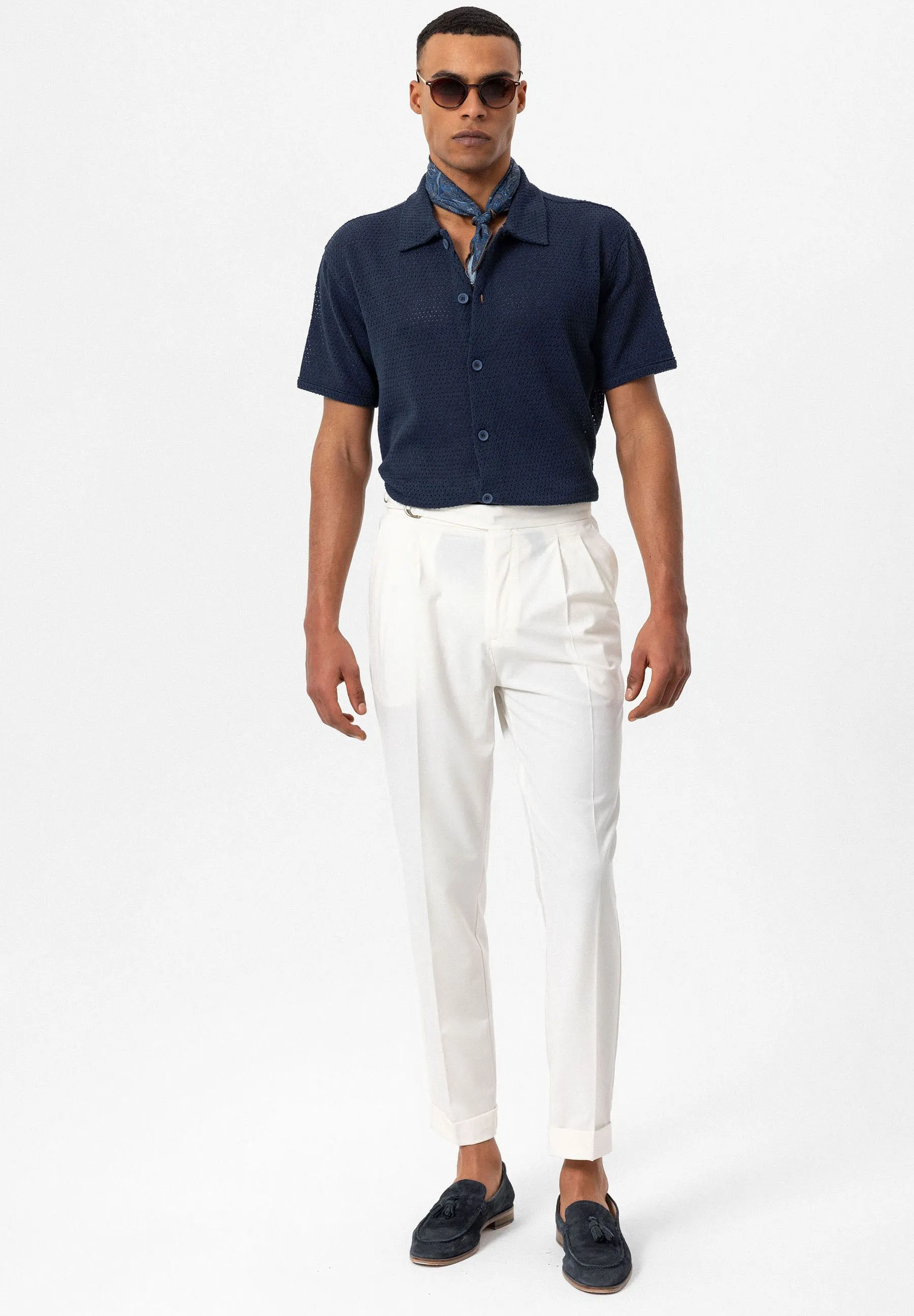 COLOMBO - PATTERNED - SHORT SLEEVED - Camicia