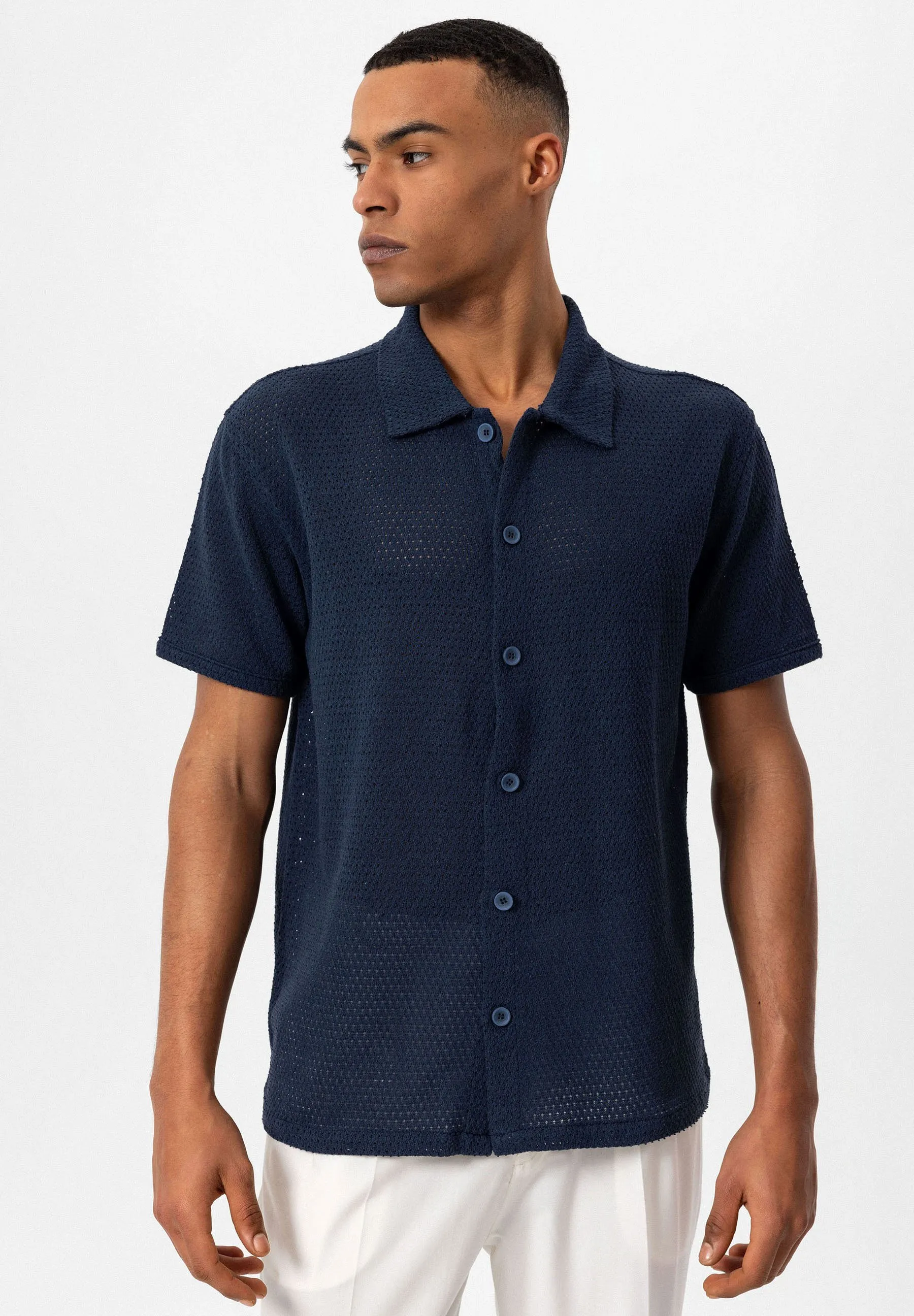 COLOMBO - PATTERNED - SHORT SLEEVED - Camicia