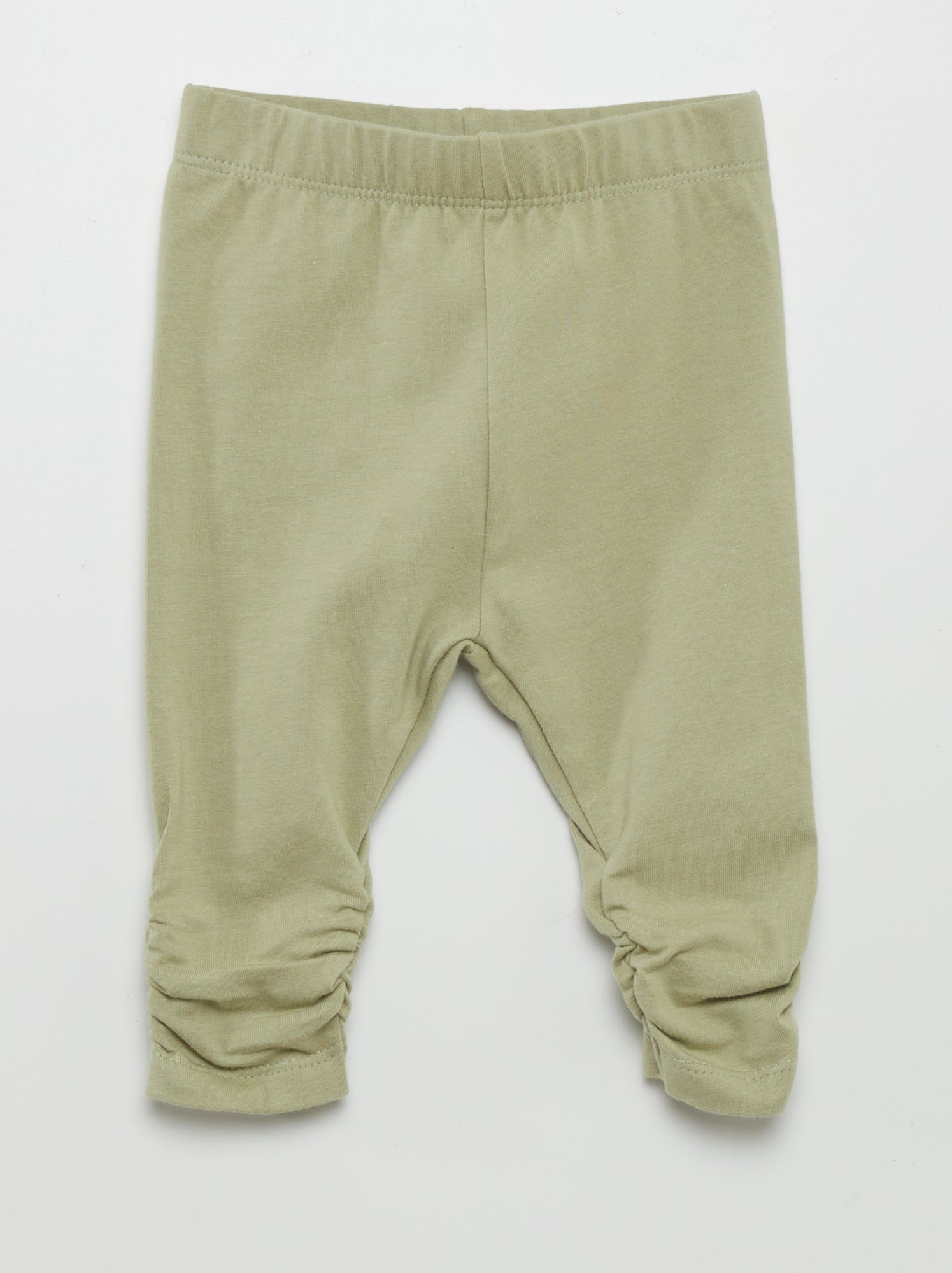Completo abito + leggings + fascia - 3 pezzi - BEIGE