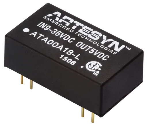 Convertitore c.c.-c.c. 3W, Vin 9 → 36 V c.c., Vout 15V cc, 1.5kV cc