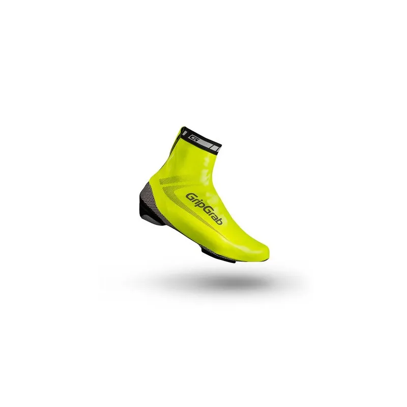 Copriscarpe GripGrab RaceAqua Hi-Vis XL (44-45) giallo