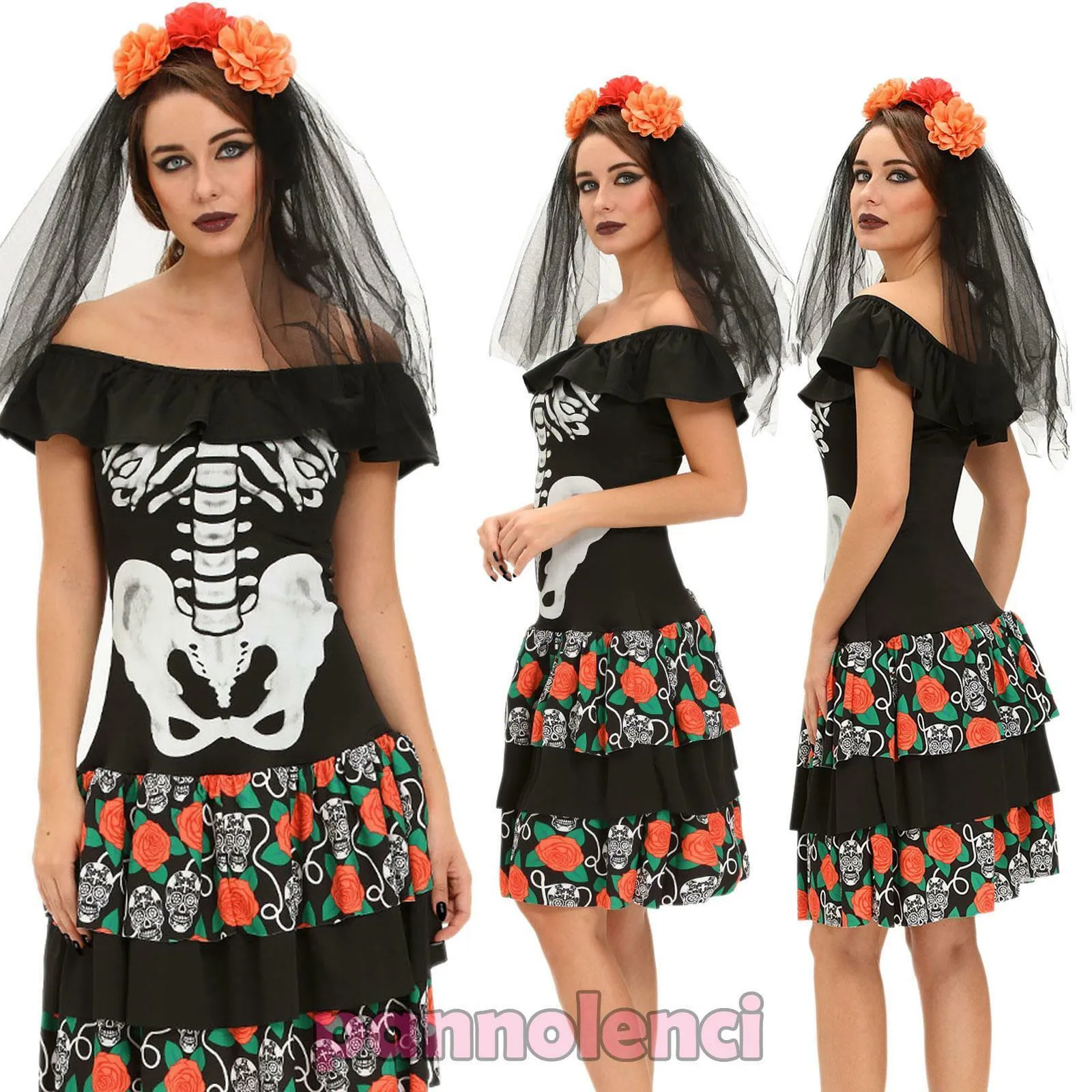 Costume vestito carnevale donna DL-1986