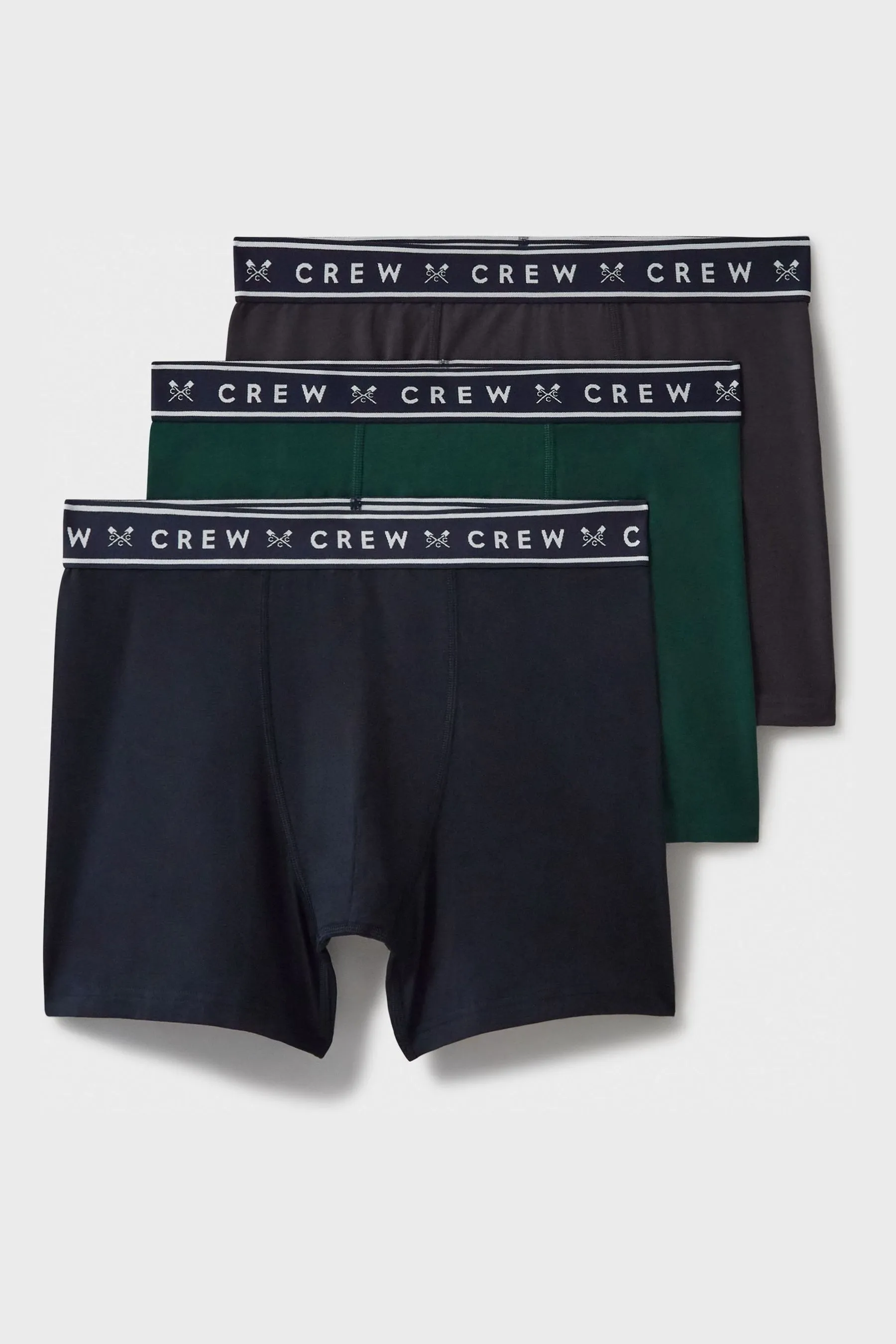 Crew Clothing Jersey Boxers 3 Confezione    