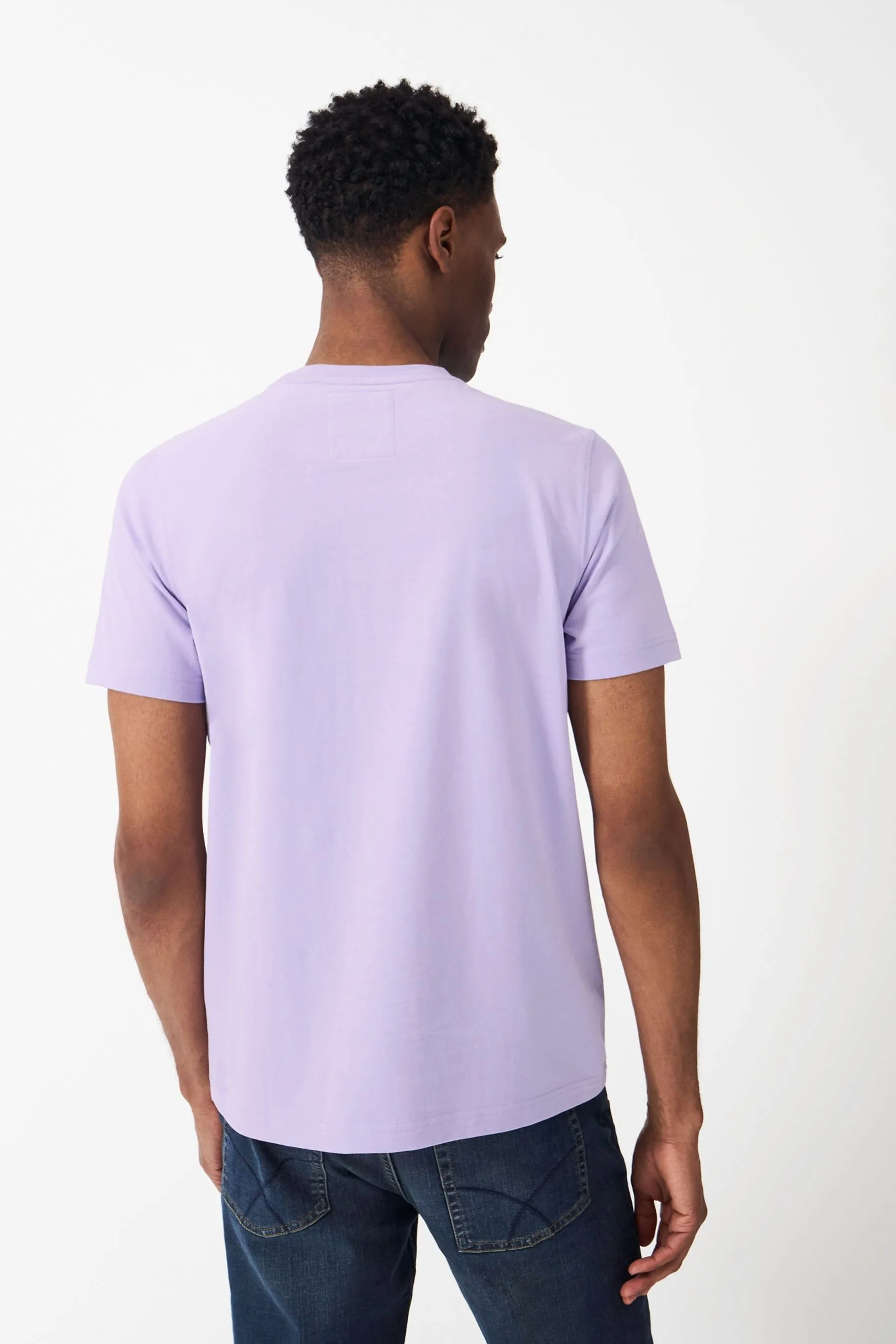 Crew Clothing Maglietta classica tinta unita 100% cotone    