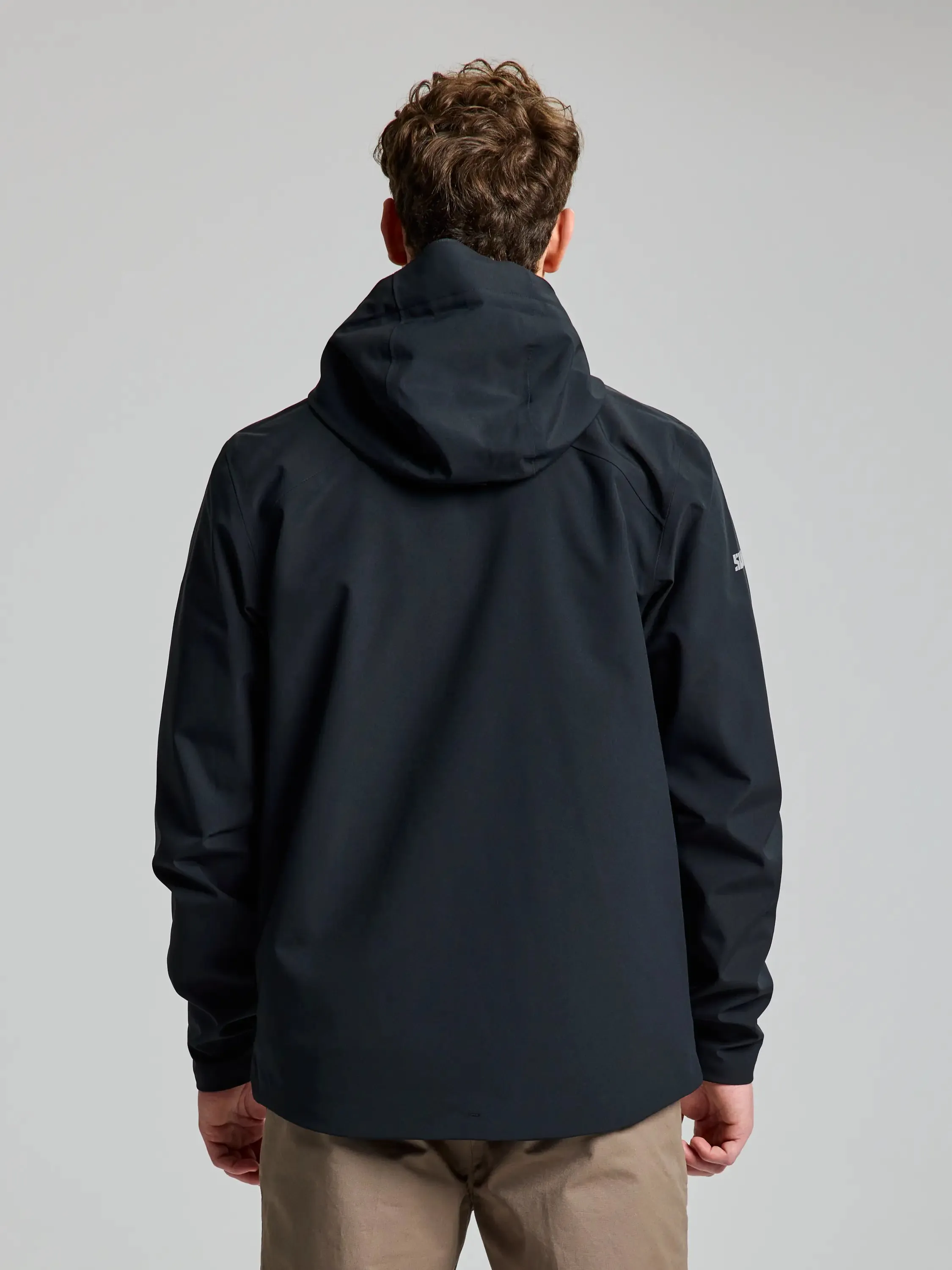   CREW HOODED JACKET Giacca Impermeabile con Cappuccio
