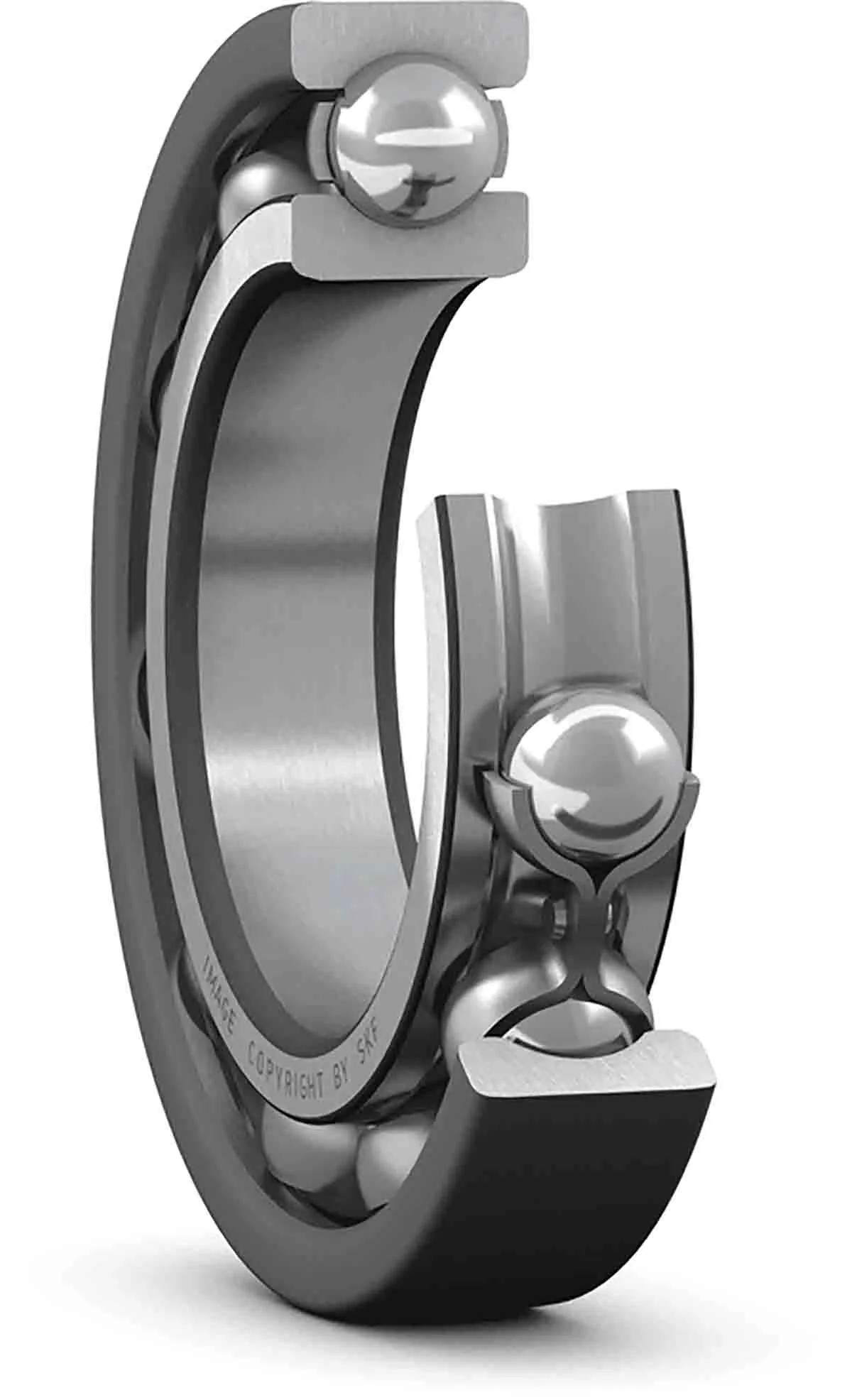 Cuscinetto a sfera Cuscinetti radiali a una corona di sfere SKF in Acciaio, Ø int. 90mm, Ø est. 190mm, Largh. guida 43mm