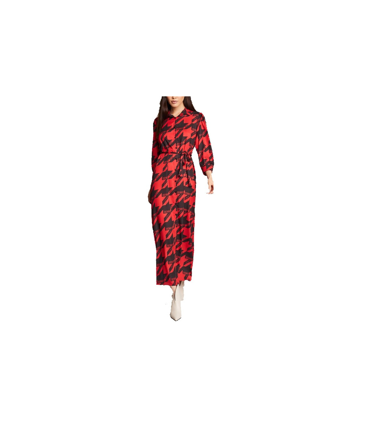 Denny Rose Donna Vestito Lungo Cocktail
