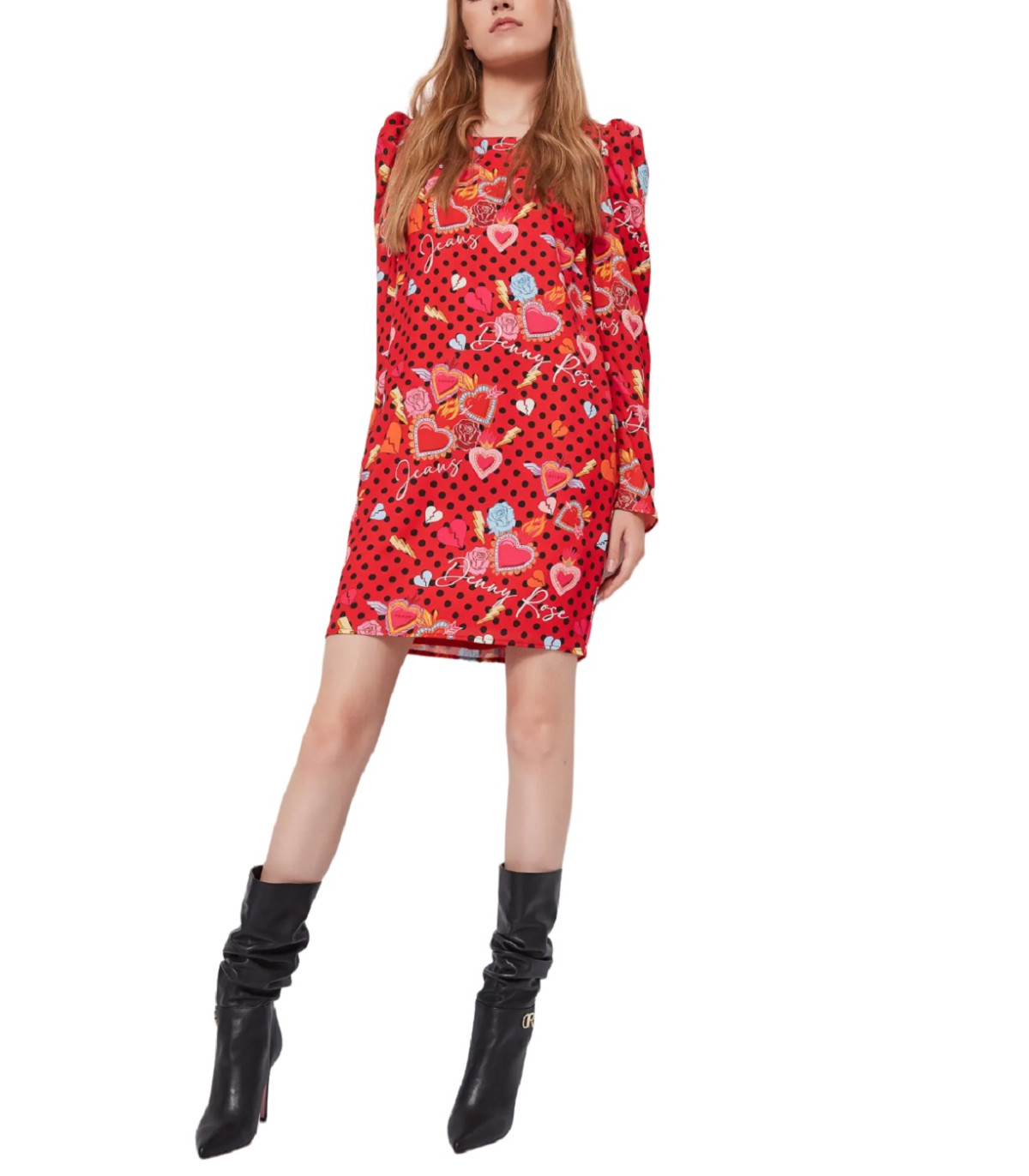 Denny Rose Jeans Donna Vestito Corto