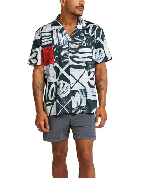 Deus Ex Machina Camicia 10X Panna Antracite