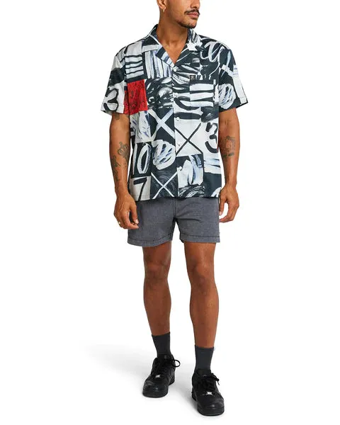 Deus Ex Machina Camicia 10X Panna Antracite