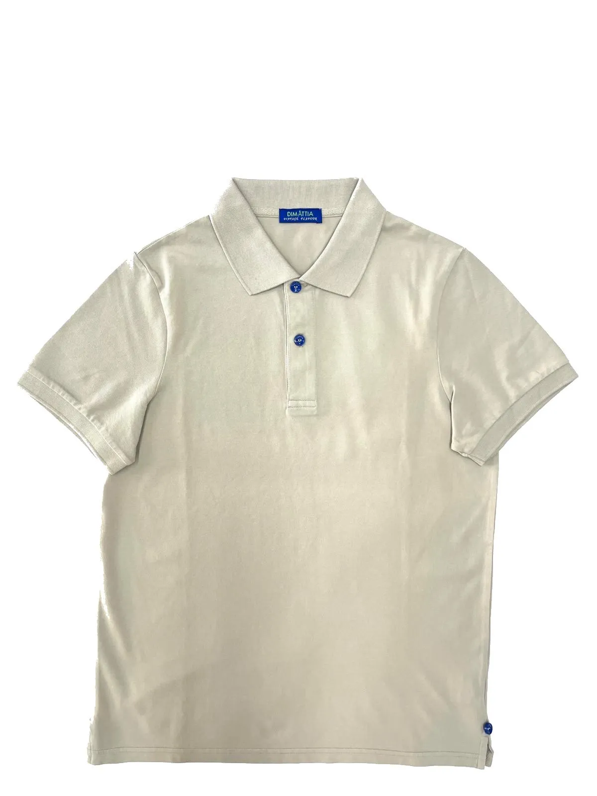 DIMATTIA   POLO BEIGE IN COTONE