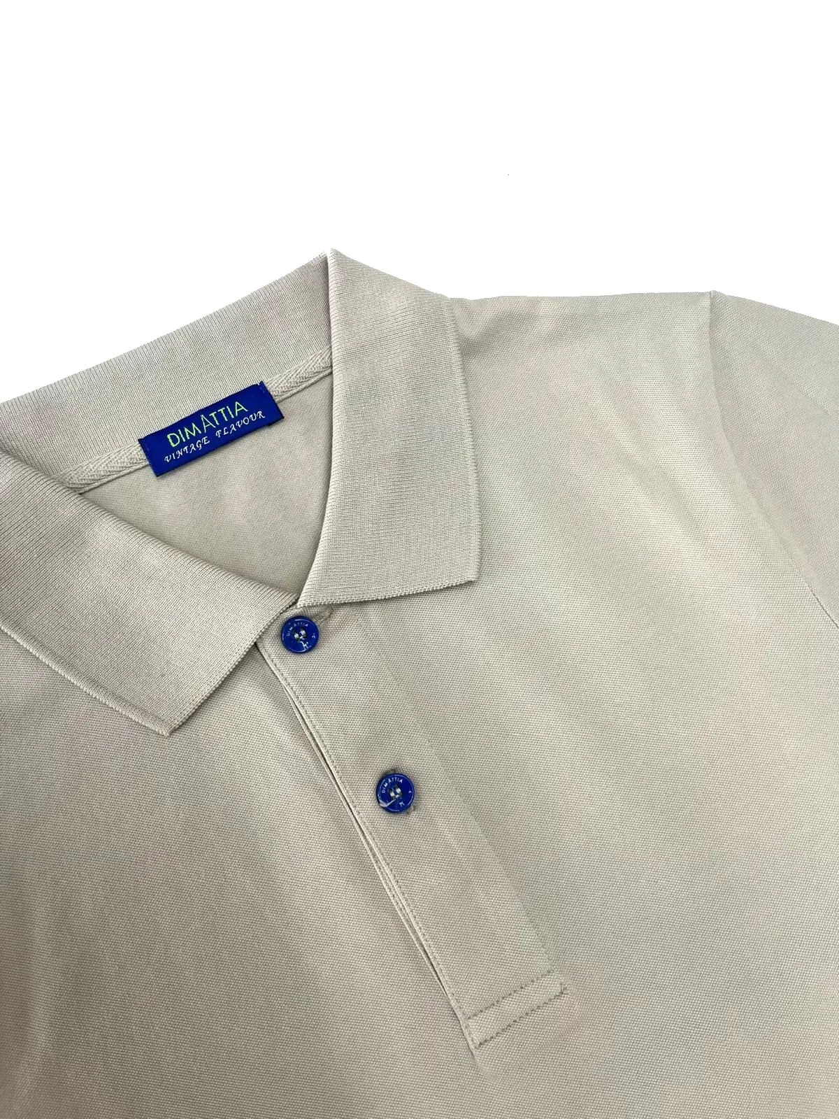 DIMATTIA   POLO BEIGE IN COTONE