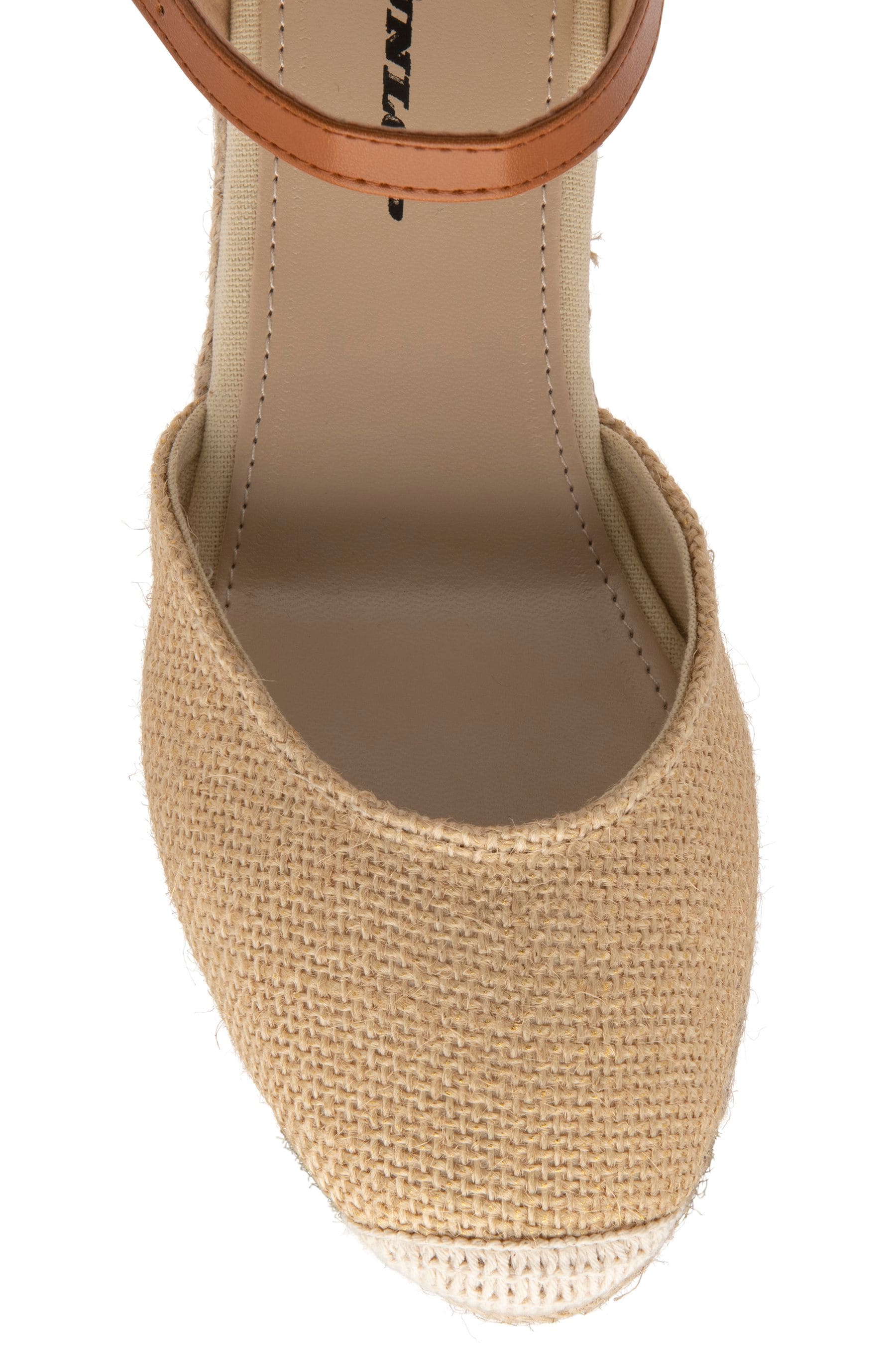 Dunlop - Sandali espadrillas con zeppa