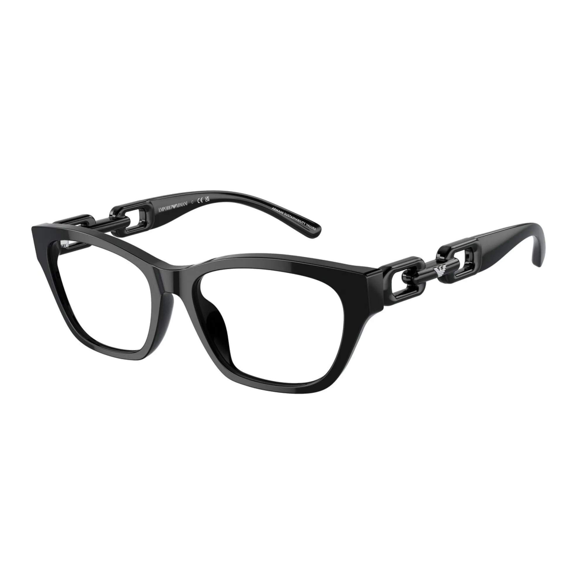   Emporio Armani EA 3223U - 5017 Nero Lucido | Occhiale Da Vista Donna 