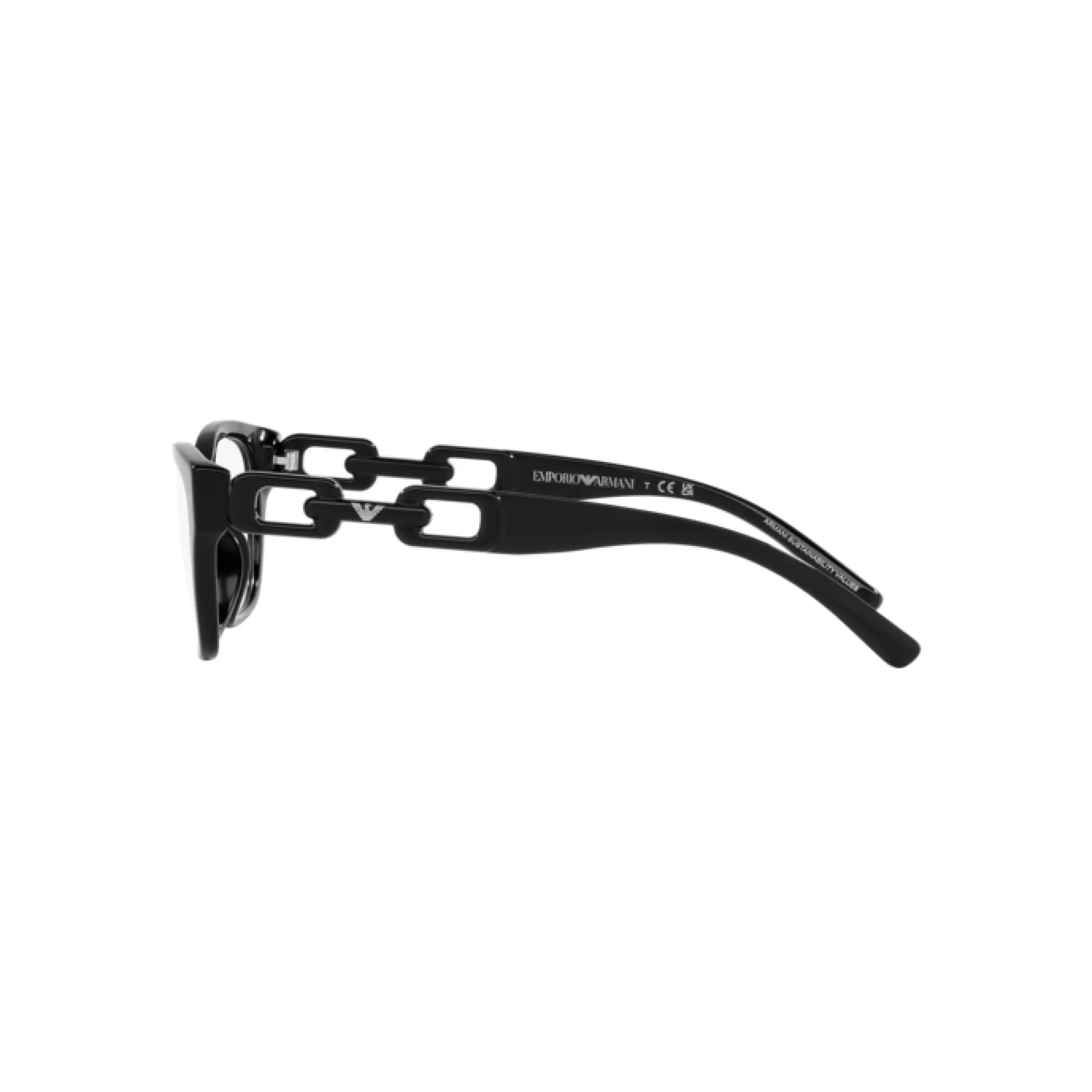   Emporio Armani EA 3223U - 5017 Nero Lucido | Occhiale Da Vista Donna 