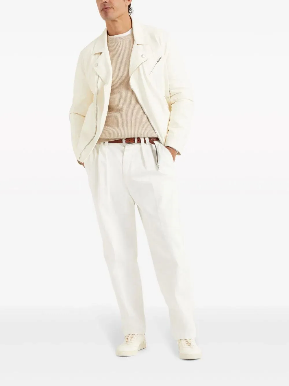 English Rib Sweater With Raglan Sleeves