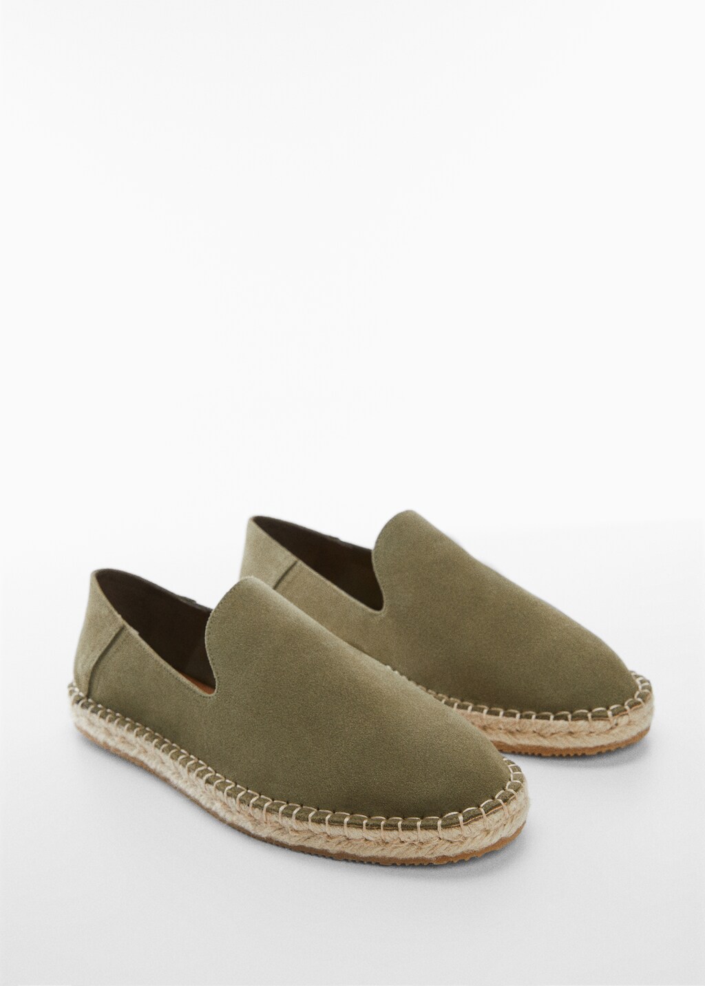 Espadrillas crosta di cuoio juta