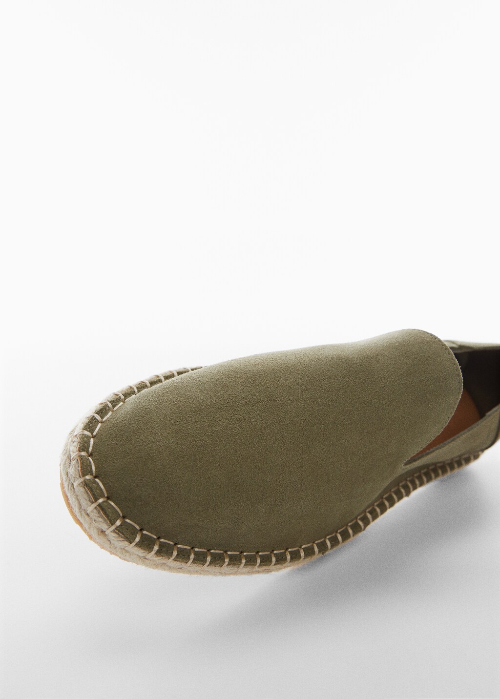 Espadrillas crosta di cuoio juta