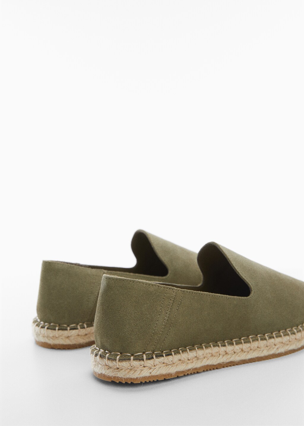 Espadrillas crosta di cuoio juta