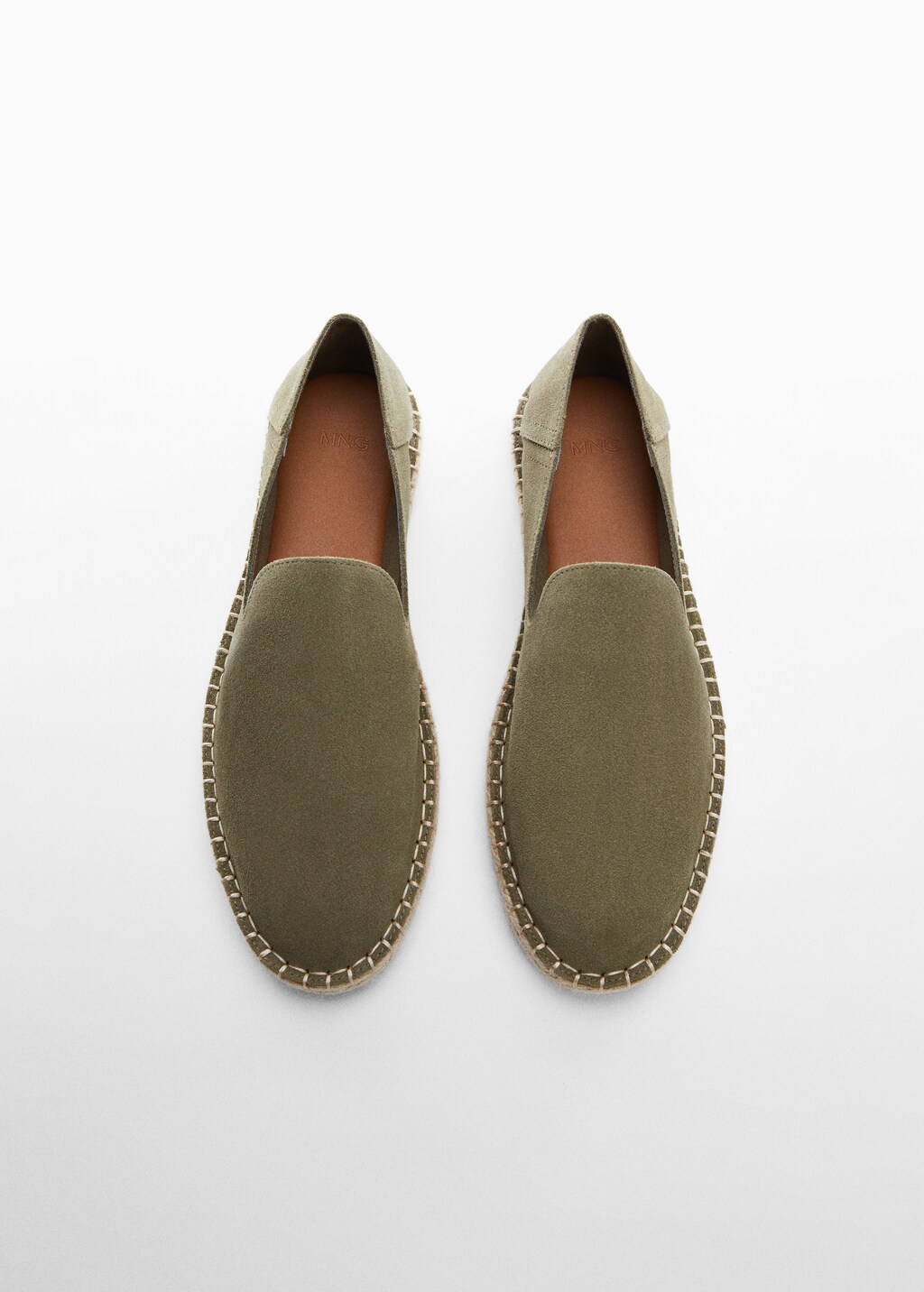 Espadrillas crosta di cuoio juta