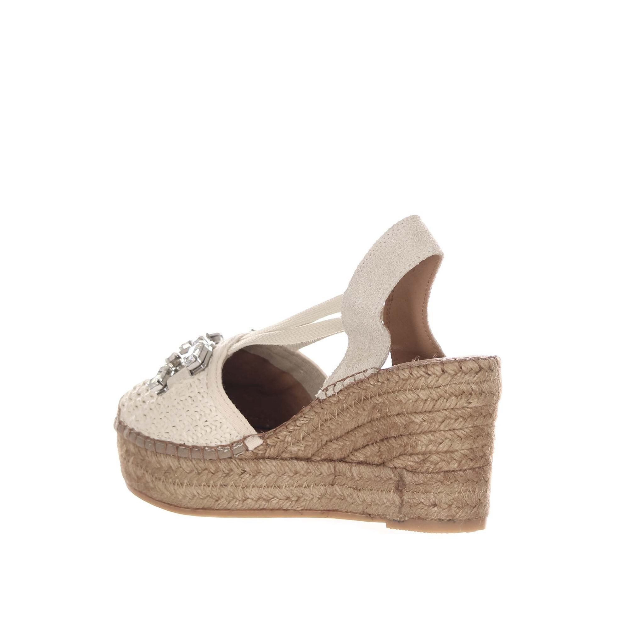 Espadrillas valenciana elasticos in raffia