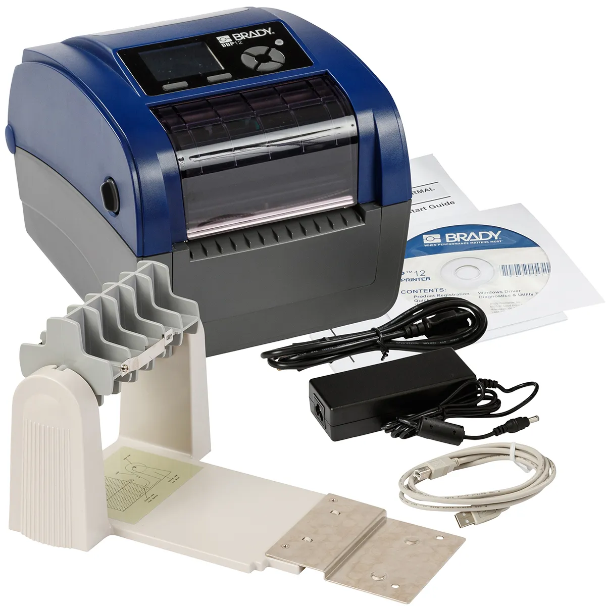 Etichettatrice Brady BBP12, Opzionale, largh. 112mm max, spina tipo E - FR