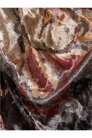 ETRO Abbigliamento,Pantaloni Pantaloni in ciniglia stretch floreale 