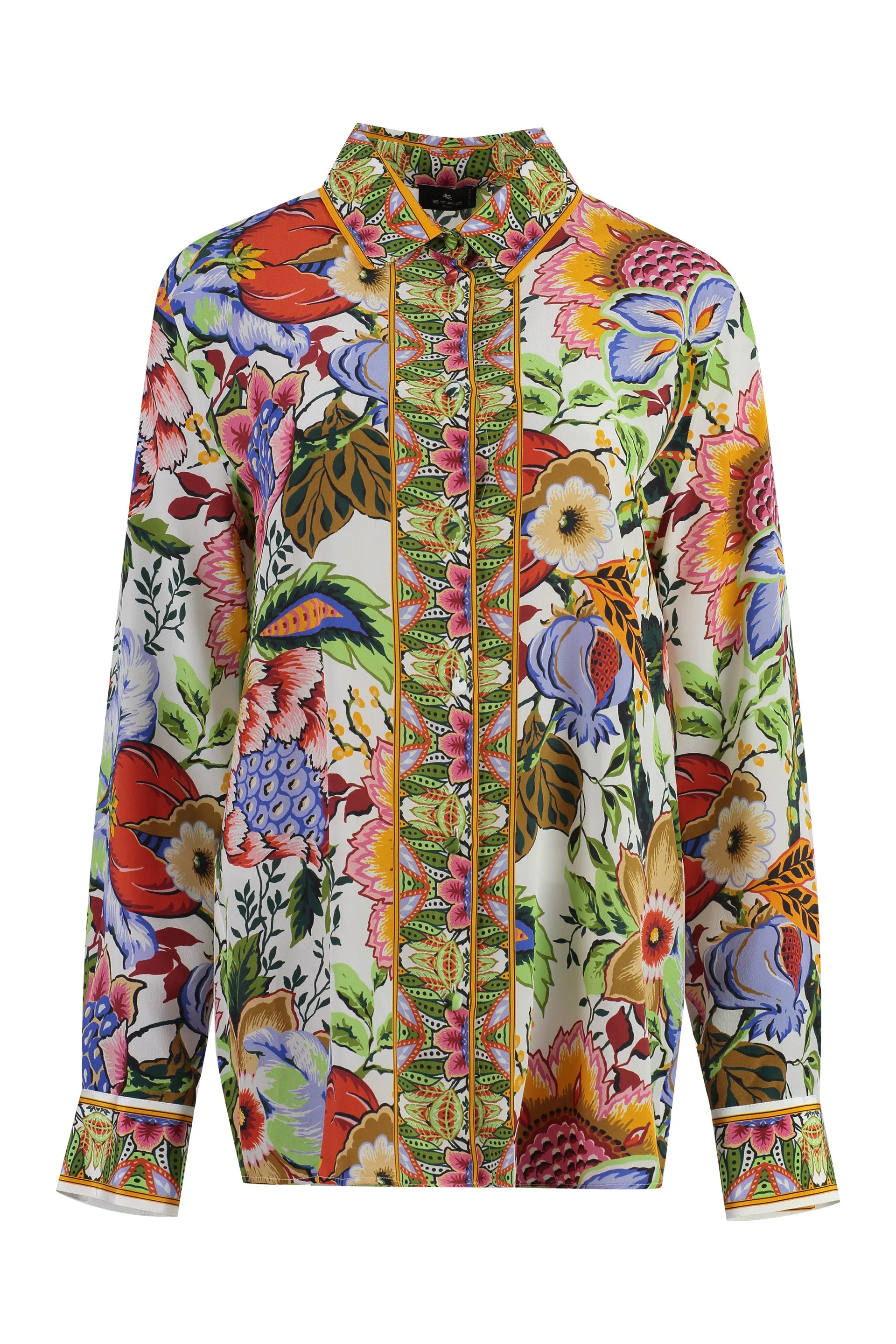 Etro Camicia in seta stampata